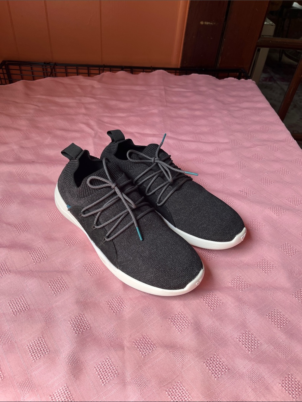 Vessi Cityscape Knit Slip-On Sneakers with White Sole